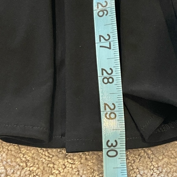 Joseph Ribkoff Black A Line Midi Skirt, Fitted Waist With Elegant Pleats, US 8 - Picture 10 of 13
